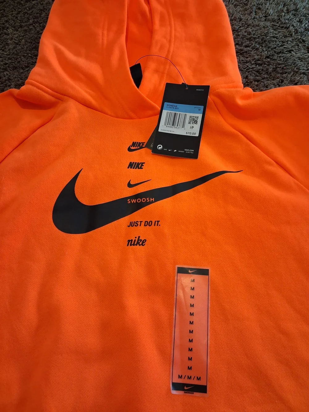 Nike Swoosh Hoodie Cropped